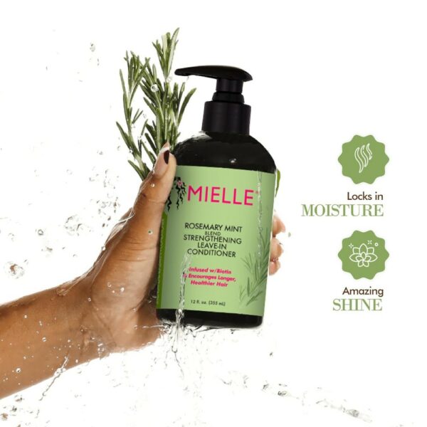mielle organics rosemary mint strengthening leave in conditioner 355ml