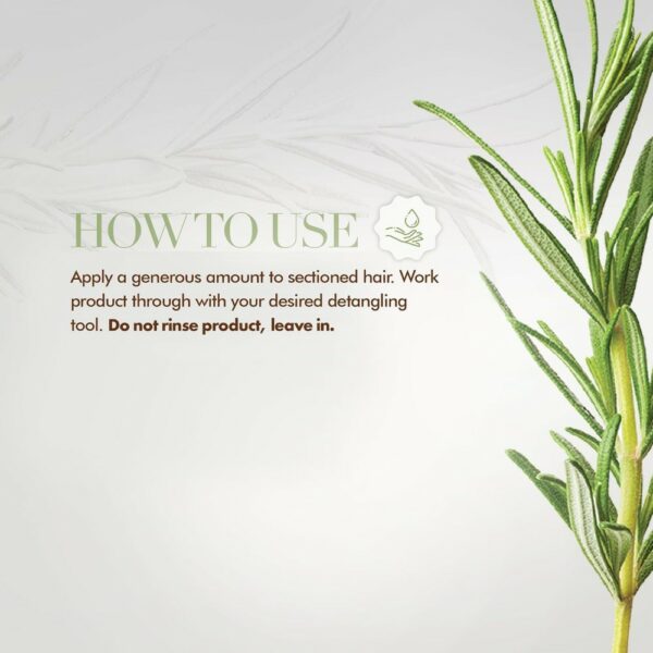 mielle organics rosemary mint strengthening leave in conditioner 355ml