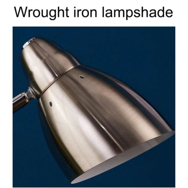 modern style adjustable led desk lamp (silver)