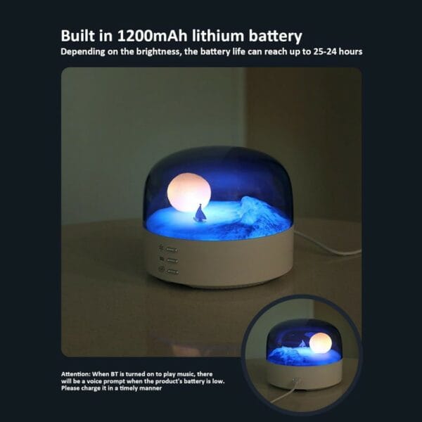 moon landscape lamp