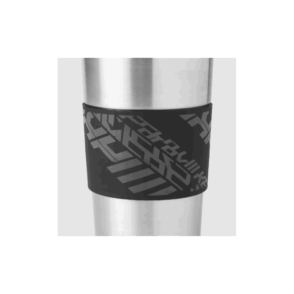 mug with lid and straw black (205.040.66)
