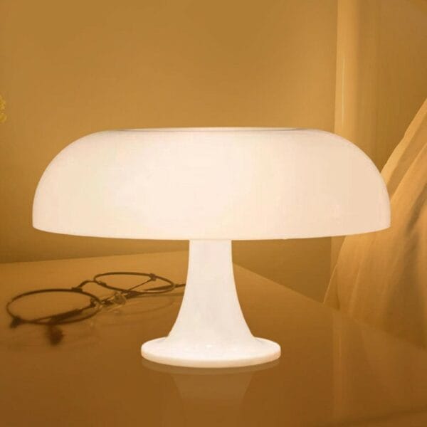 mushroom translucent light desk