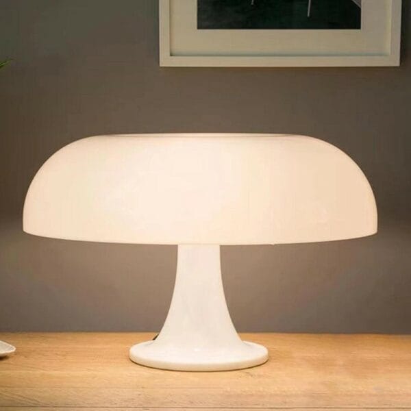 mushroom translucent light desk