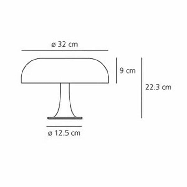 mushroom translucent light desk
