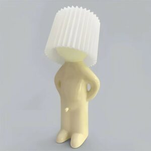 naughty little boy creative lamp