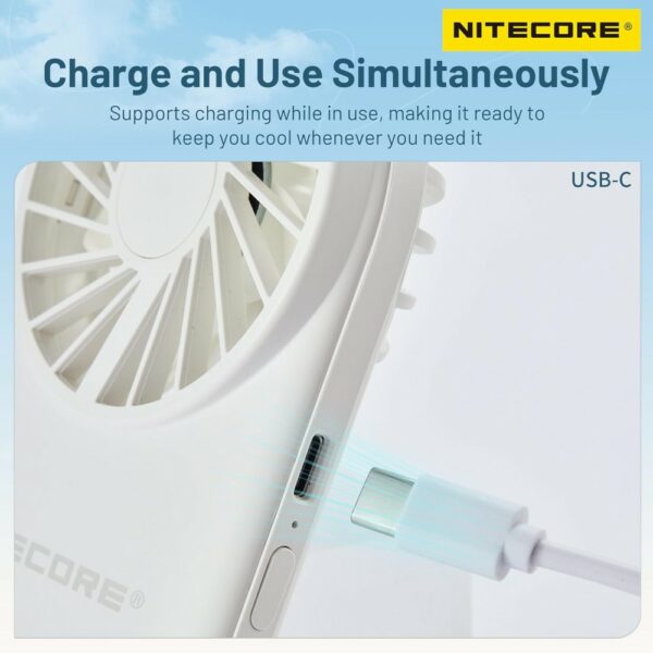 nitecore nef02 pocket fan