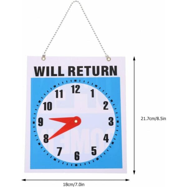 open sign with clock board (6985484660046)