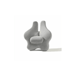 orthopedic memory foam seat (light grey)