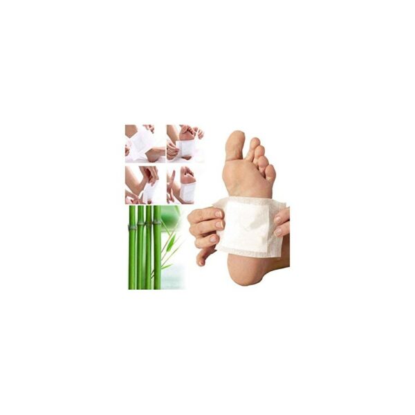 kinoki pain relief 10 adhesive cleansing pads detox foot patch