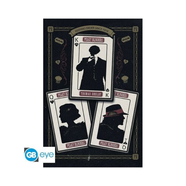 peaky blinders poster "cards" (91.5x61)* (3665361078500)