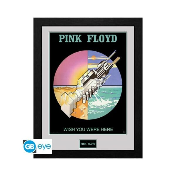 pink floyd framed print "wish you were here" (30x40) (pfc2087)