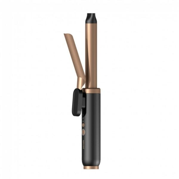 porodo lifestyle wireless rechargeable hair curler black