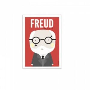 art poster freud ninasilla