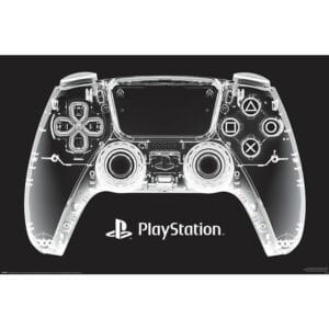 art print 61x91,5 cm playstation x ray pad (ppe34994)