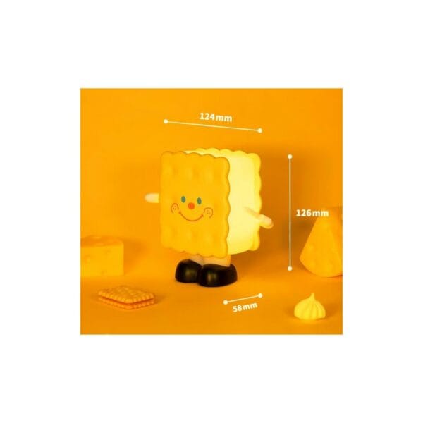 rechargeable biscuit night lamp
