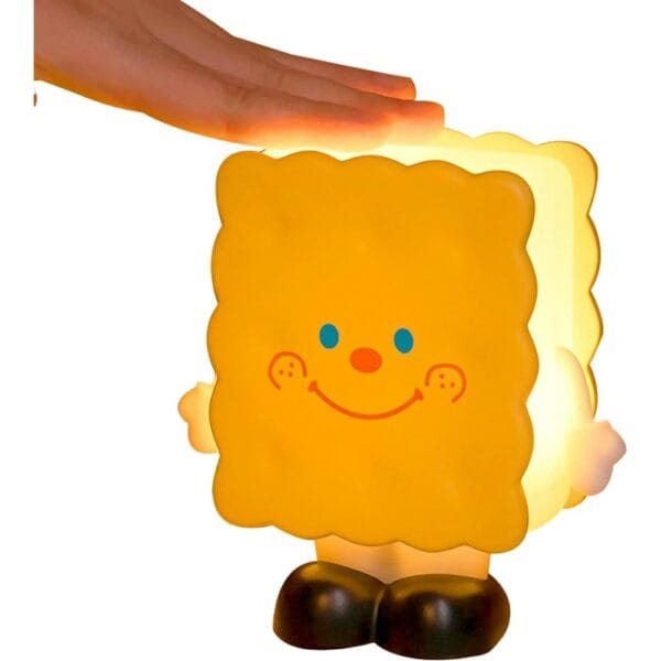 rechargeable biscuit night lamp