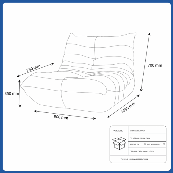 togo sofa (pu) (20490501062)