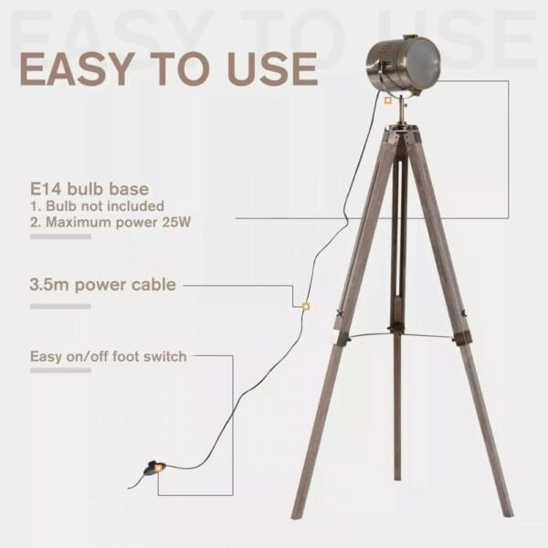 retro studio style lamp