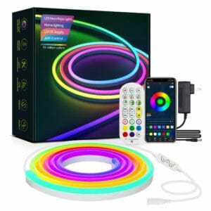 rgb led neon rope lights 24v (5m)