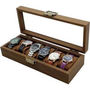 saike wooden watch display box