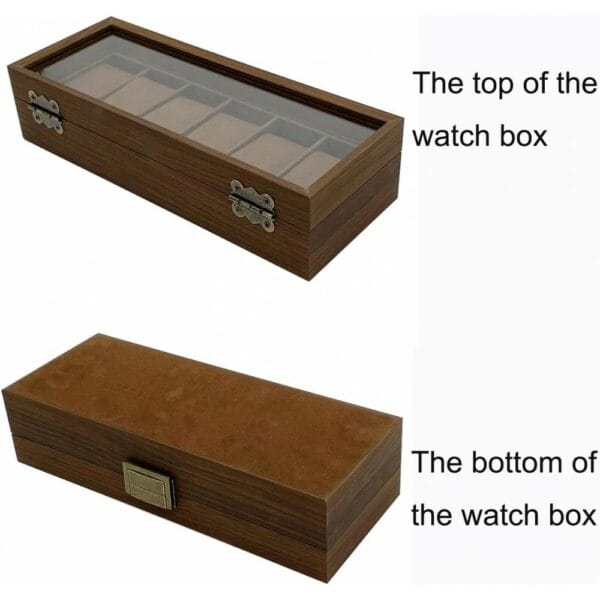 saike wooden watch display box