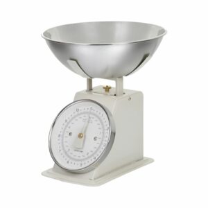 green lion vintage kitchen scale
