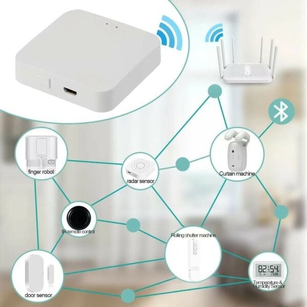 smart gateway wifi+ble bluetooth 5.0