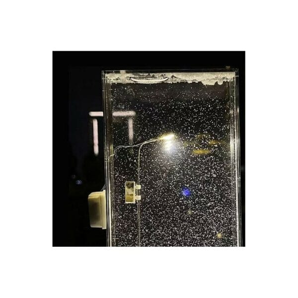 snowfall diy lamp deco