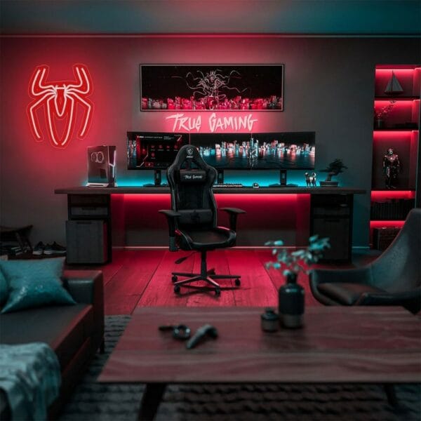 spider man room decor neon sign (101227081)