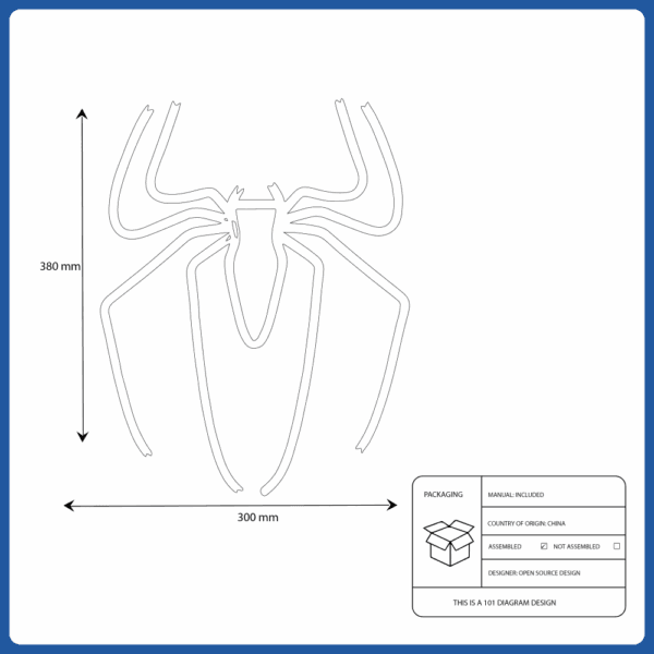 spider man room decor neon sign (101227081)