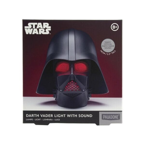 star wars paladone darth vader light with sound