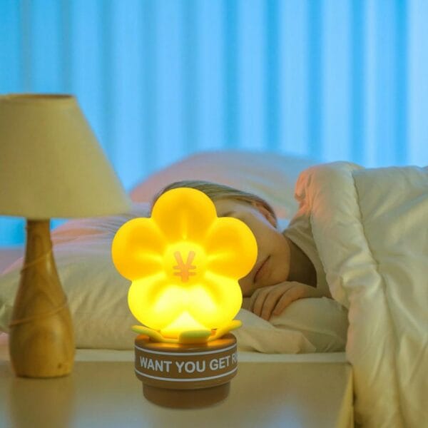 sunflower sensor lamp