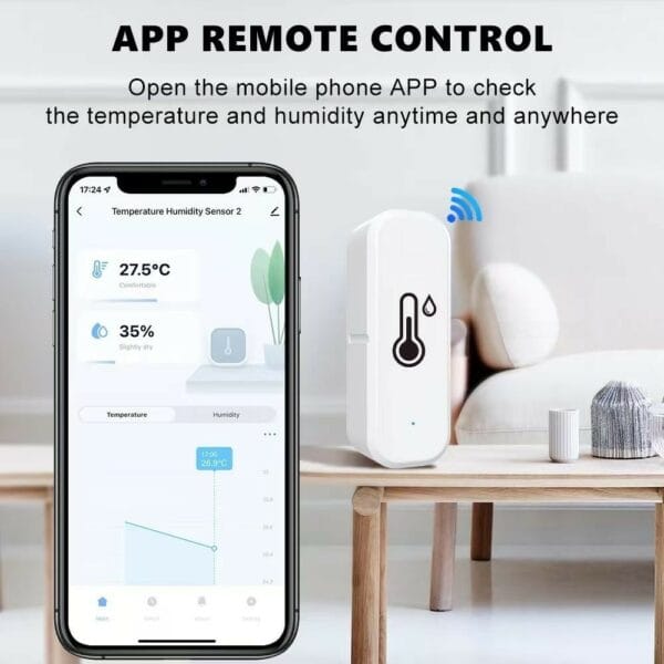temperaure & humidity sensor (th cw01)