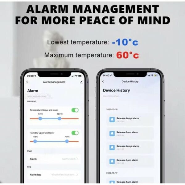 temperaure & humidity sensor (th cw01)