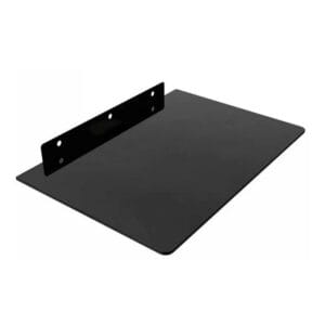 tempered glass shelf (q08) black
