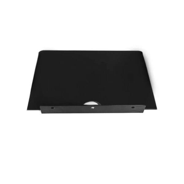 tempered glass shelf (q08) black