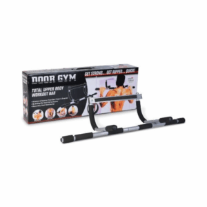 iron gym door bar total upper body workout bar