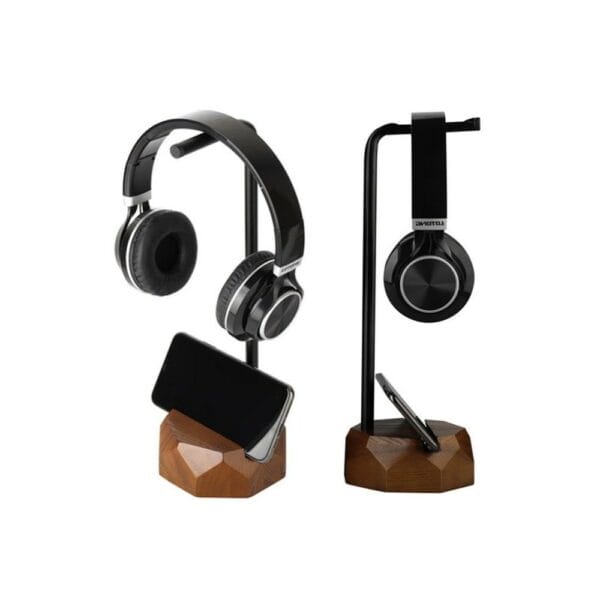 tetha headphone stand (wooden base)
