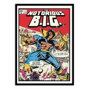 art poster the notorious big comics david redon