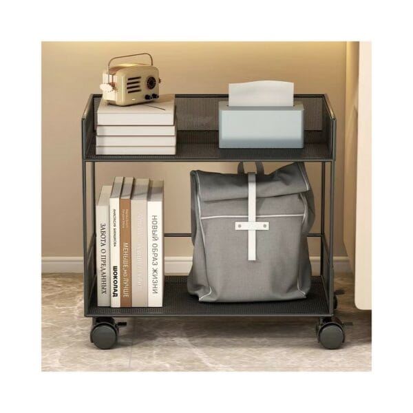 under desk roller storage basket