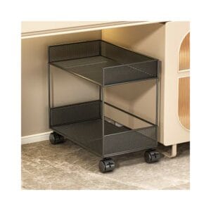 under desk roller storage basket