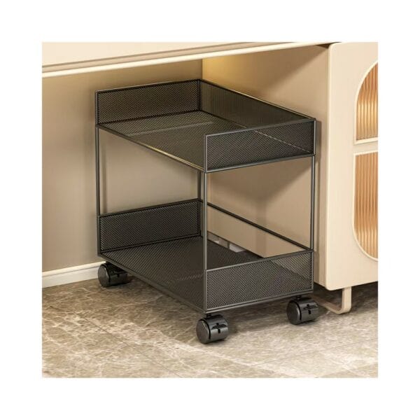under desk roller storage basket
