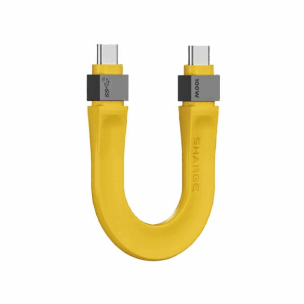 sharge 100w usb c to usb c highly elastic cable 1.5m (sl104)