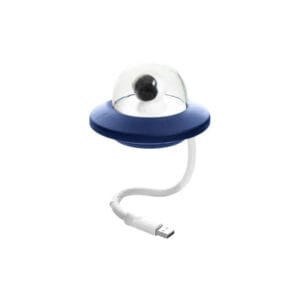 astronaut waving hand induction ufo night light blue (20490500094)