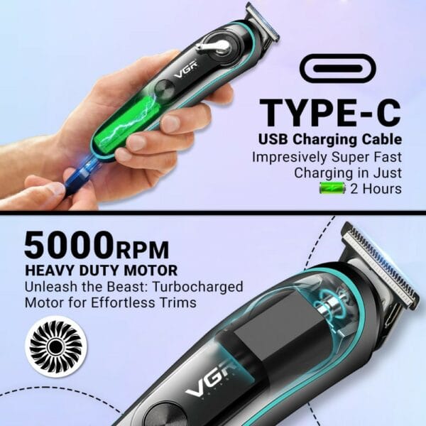 vgr v 075 professional hair trimmer