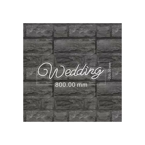 wedding neon light