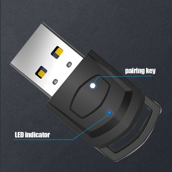bluetooth audio adapter transmitter for pc/ps4/ps5