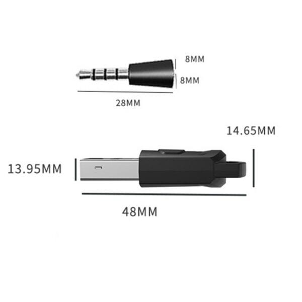 bluetooth audio adapter transmitter for pc/ps4/ps5