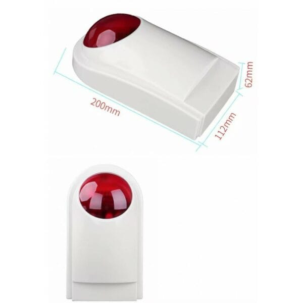 wireless strobe siren