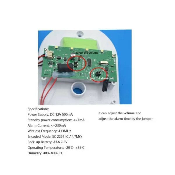 wireless strobe siren